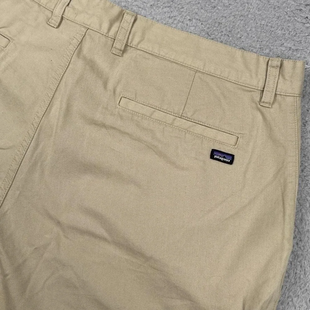 Patagonia Shorts Mens 38 Beige Organic Cotton‎ Chino Casual 9